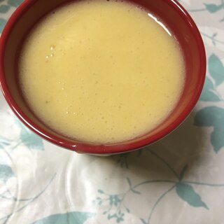 豆乳で！黄桃の缶詰とバナナのミックスジュース☆